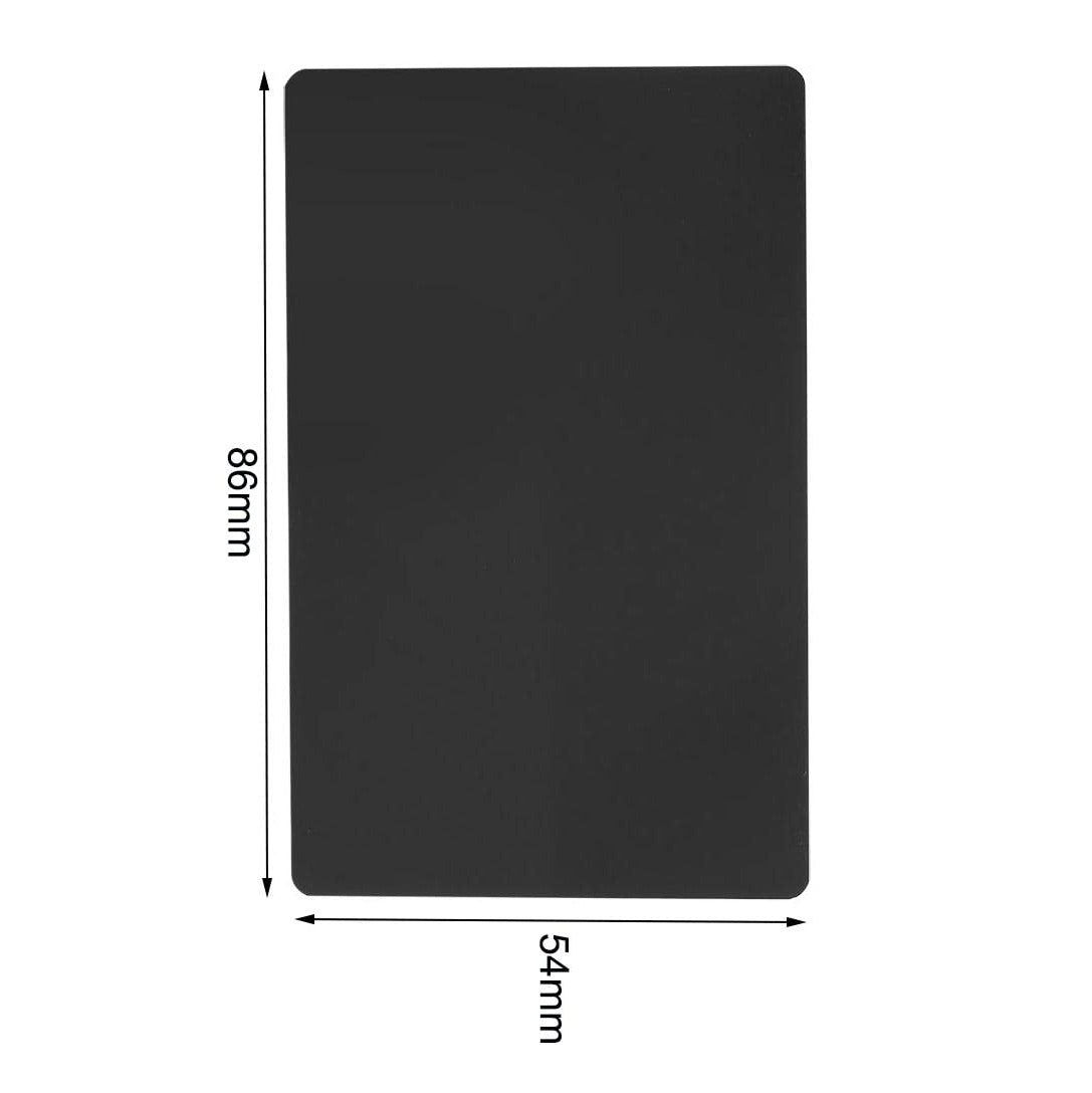 Custom Engraved Metal Business Cards