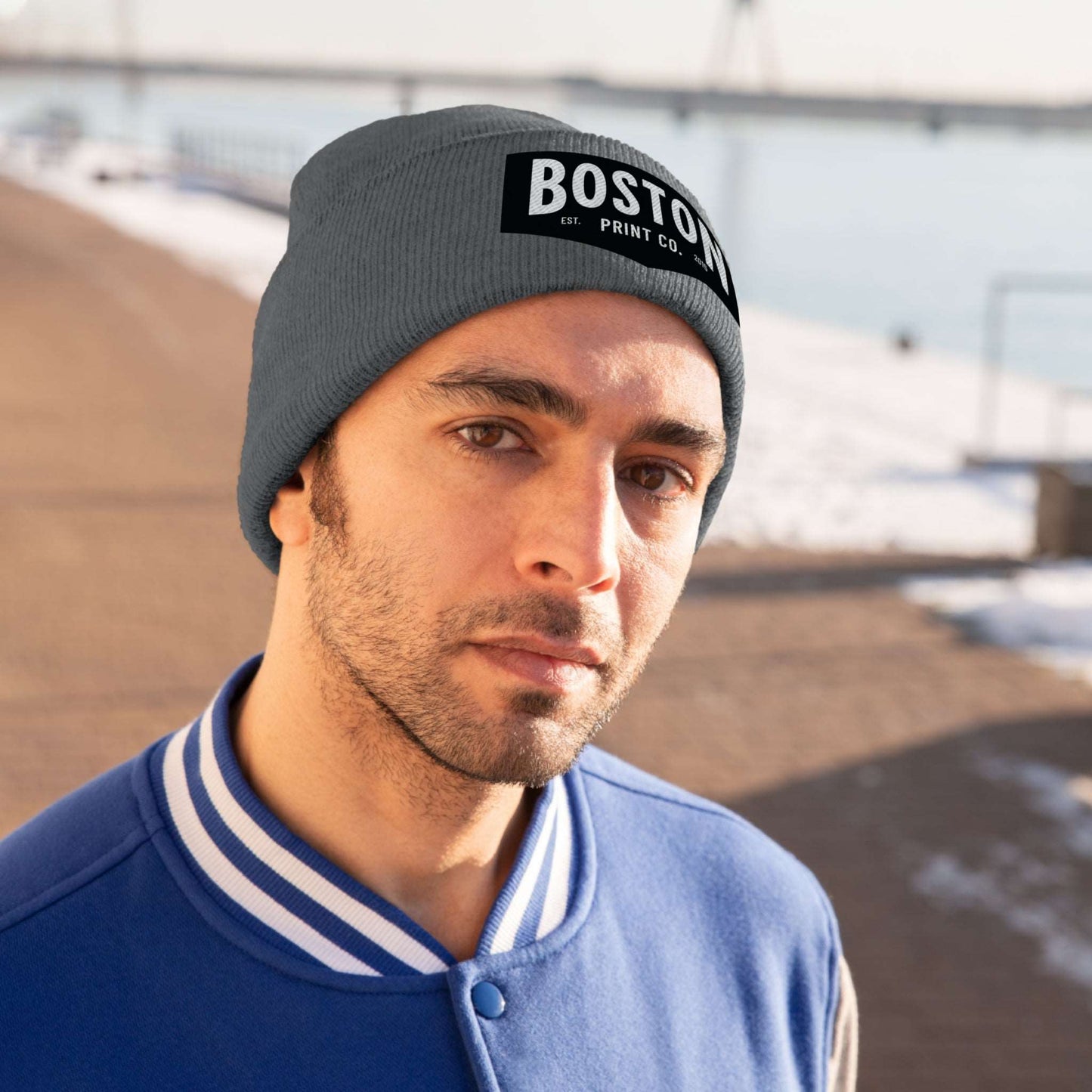 Boston Print Co Knit Beanie - Boston Print Co.