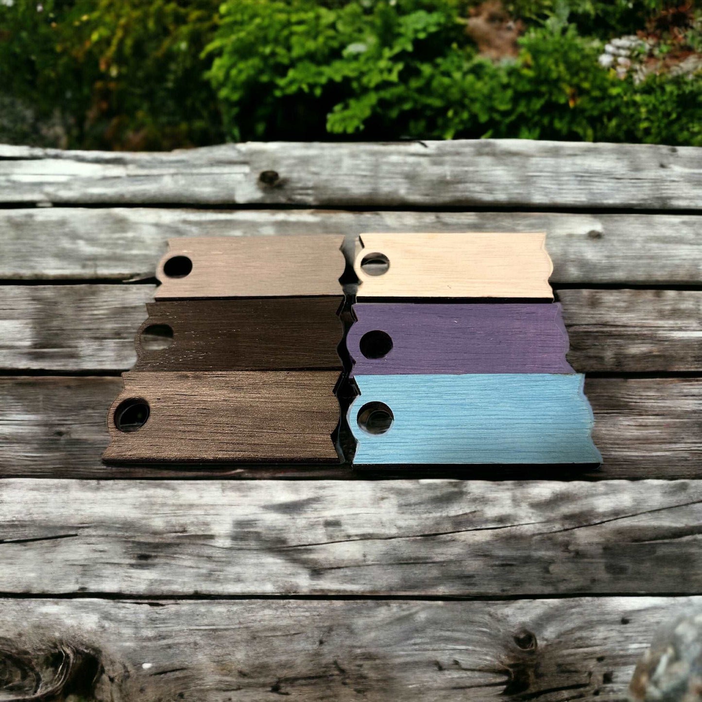 Sustainable Wooden Name Tags for Stanley 40oz Tumblers - Eco-Friendly Personalization with Stylish Wood Stains - Boston Print Co.