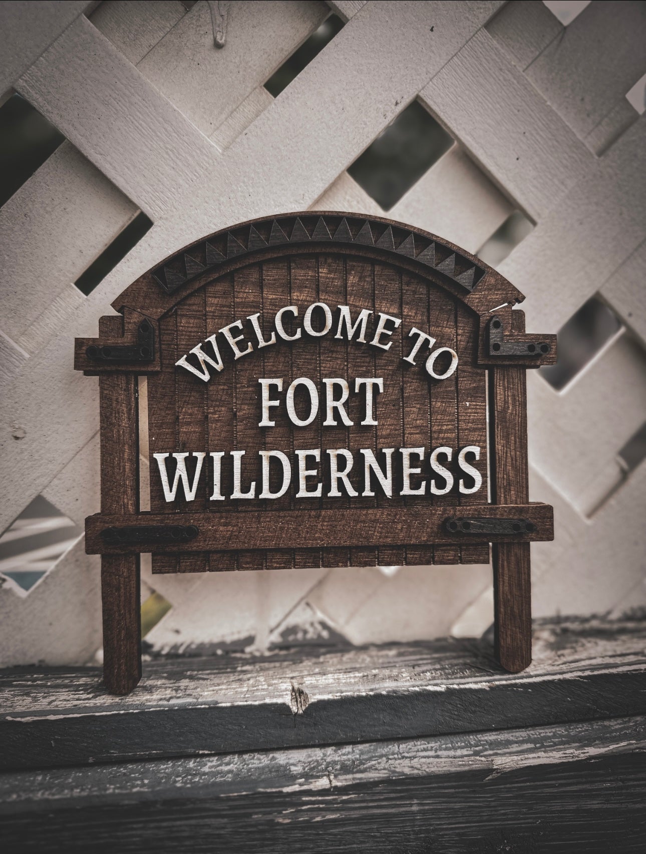 Welcome To Fort Wilderness Sign