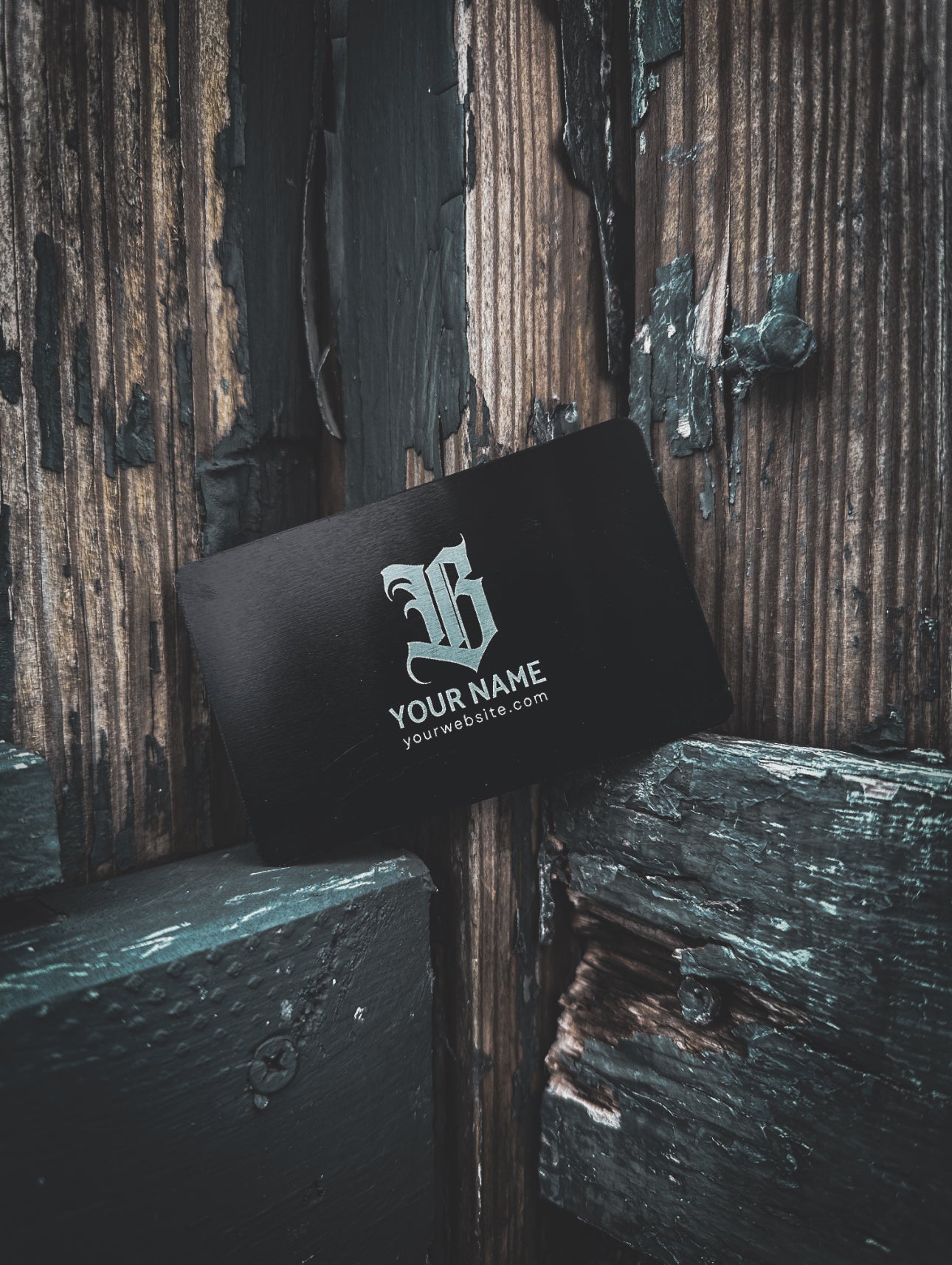 Custom Engraved Metal Business Cards