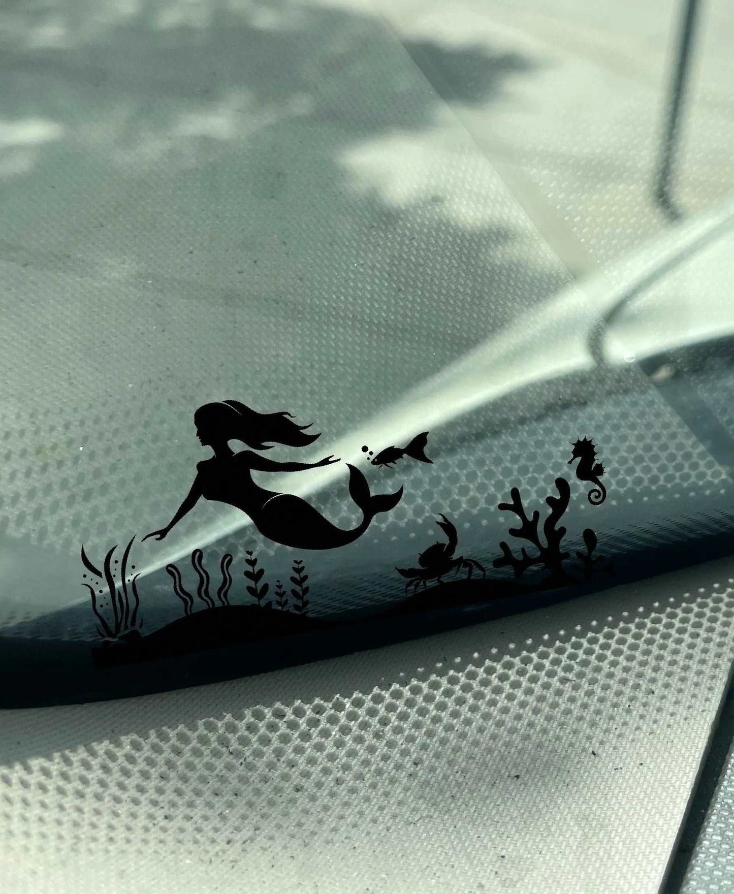 Mermaid under the sea Easter egg decal - Boston Print Co.