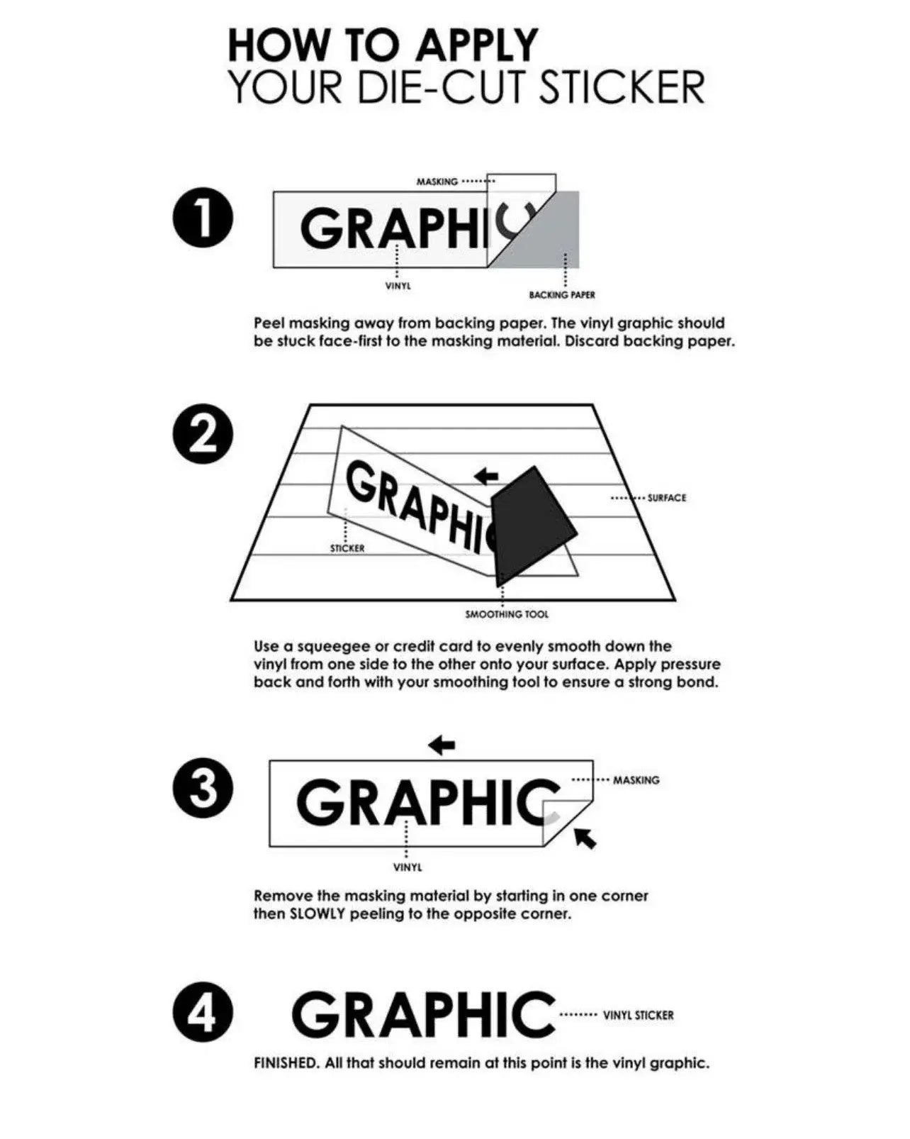 Premium Custom Signage Decal - Large Size | Weather-Resistant Vinyl | Personalized Design - Boston Print Co.