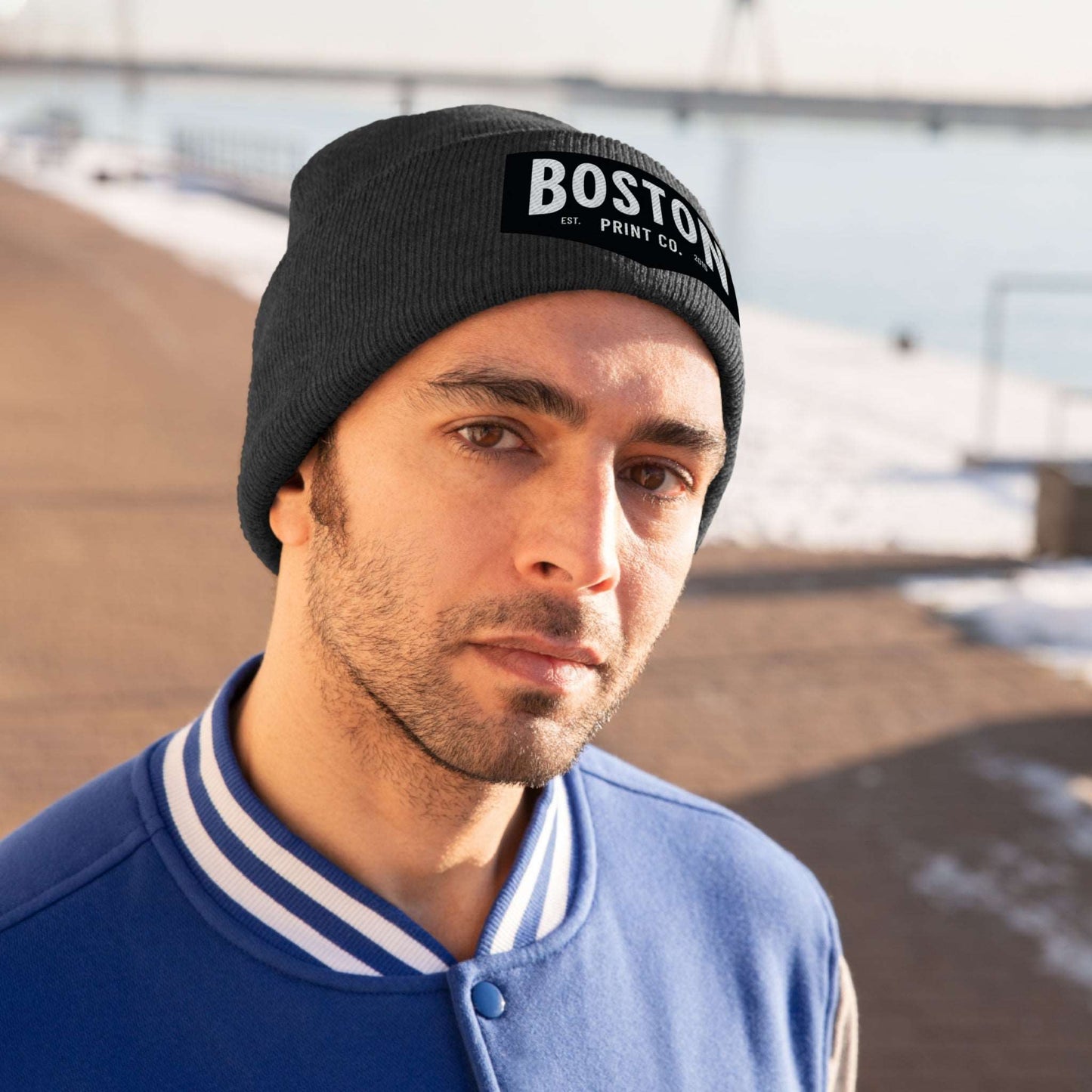 Boston Print Co Knit Beanie - Boston Print Co. 