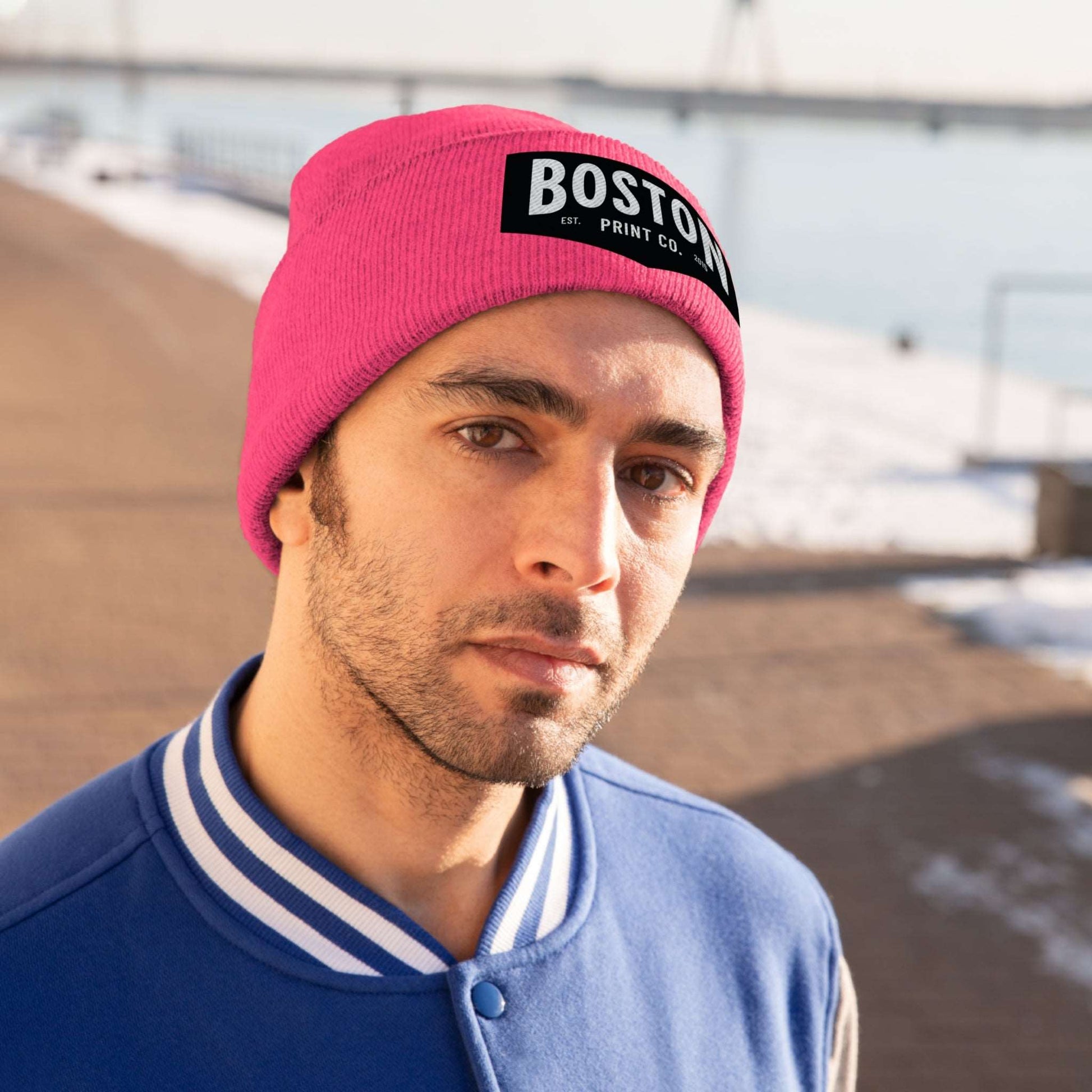 Boston Print Co Knit Beanie - Boston Print Co. 