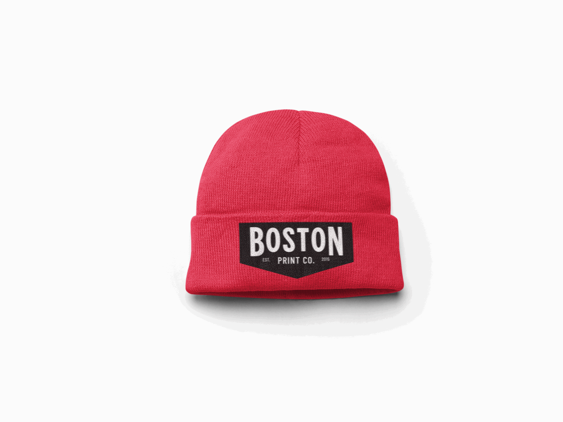 Boston Print Co Knit Beanie - Boston Print Co. 