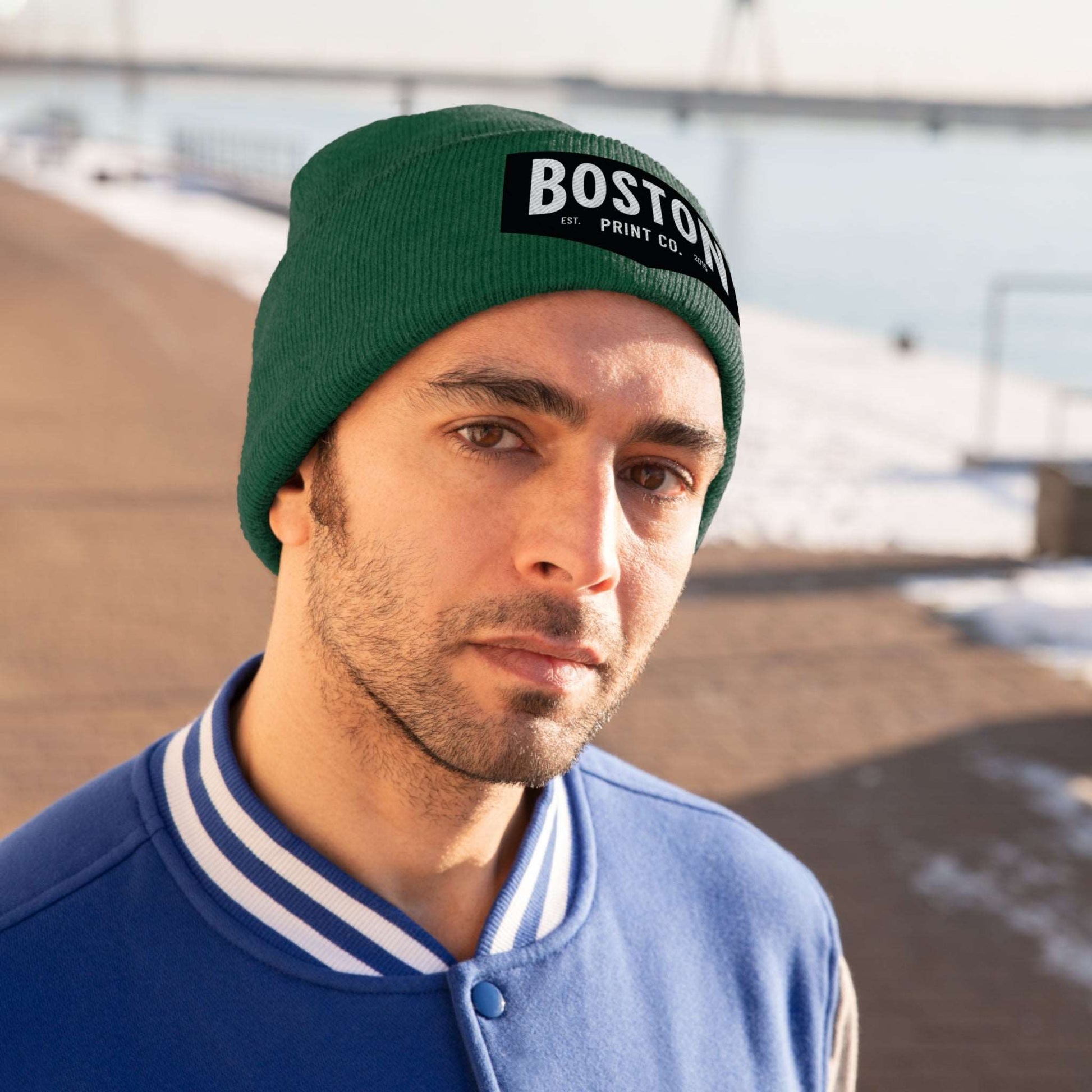 Boston Print Co Knit Beanie - Boston Print Co. 