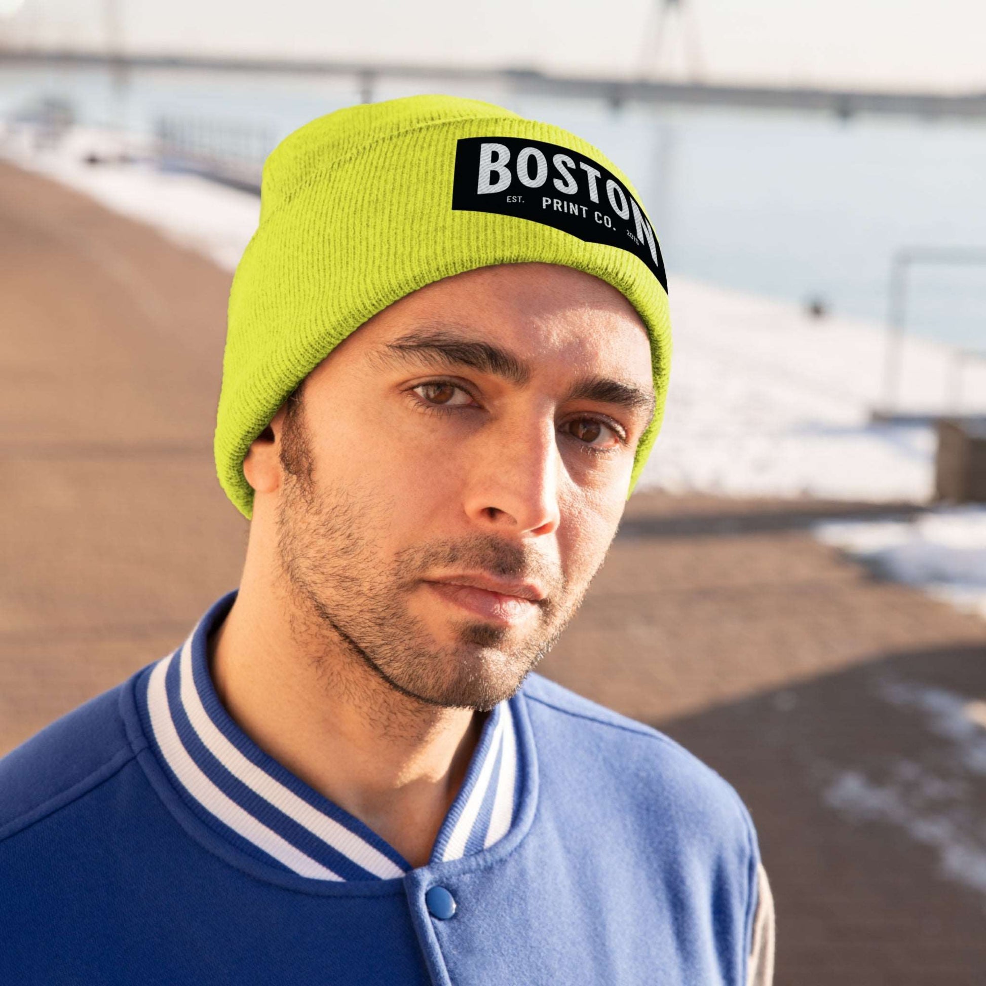 Boston Print Co Knit Beanie - Boston Print Co. 