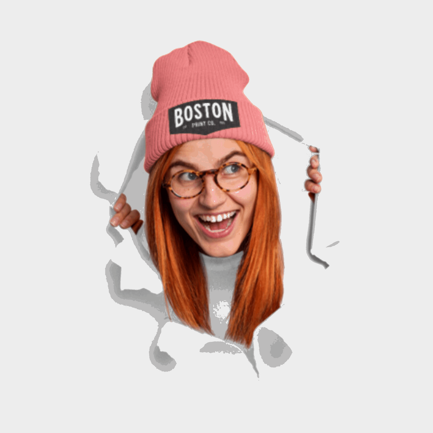 Boston Print Co Knit Beanie - Boston Print Co. 