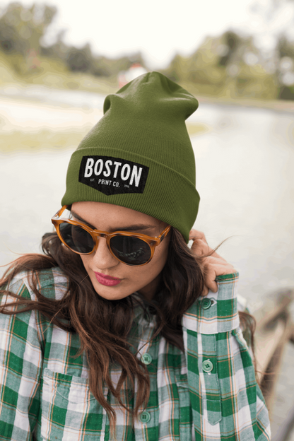 Boston Print Co Knit Beanie - Boston Print Co. 