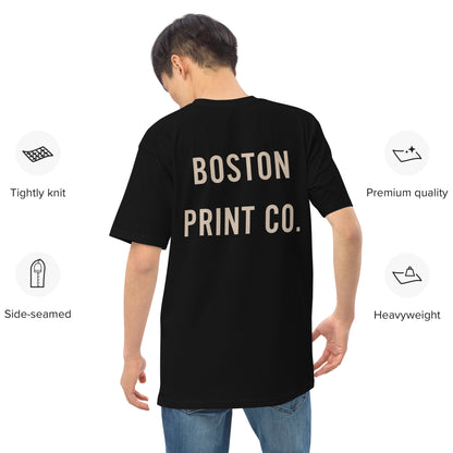 "Eastie" Boxy Oversized T-Shirt | 100% Carded Cotton | Boston Print Co.