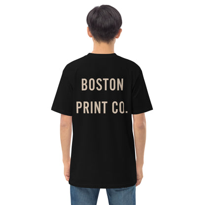 "Eastie" Boxy Oversized T-Shirt | 100% Carded Cotton | Boston Print Co.