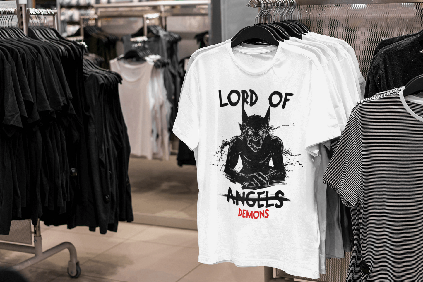 Lord of Demons Tee - Embrace the Darkside - Boston Print Co. 