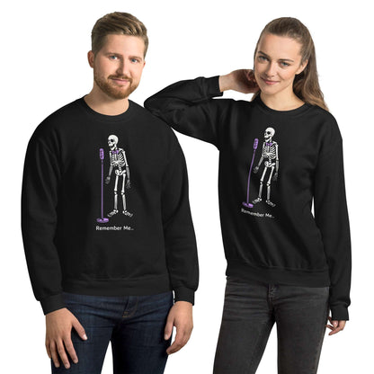 Dia de los Muertos “Remember Me…” Skeleton Serenade Sweatshirt | Coco-Inspired Halloween Apparel - Boston Print Co. 