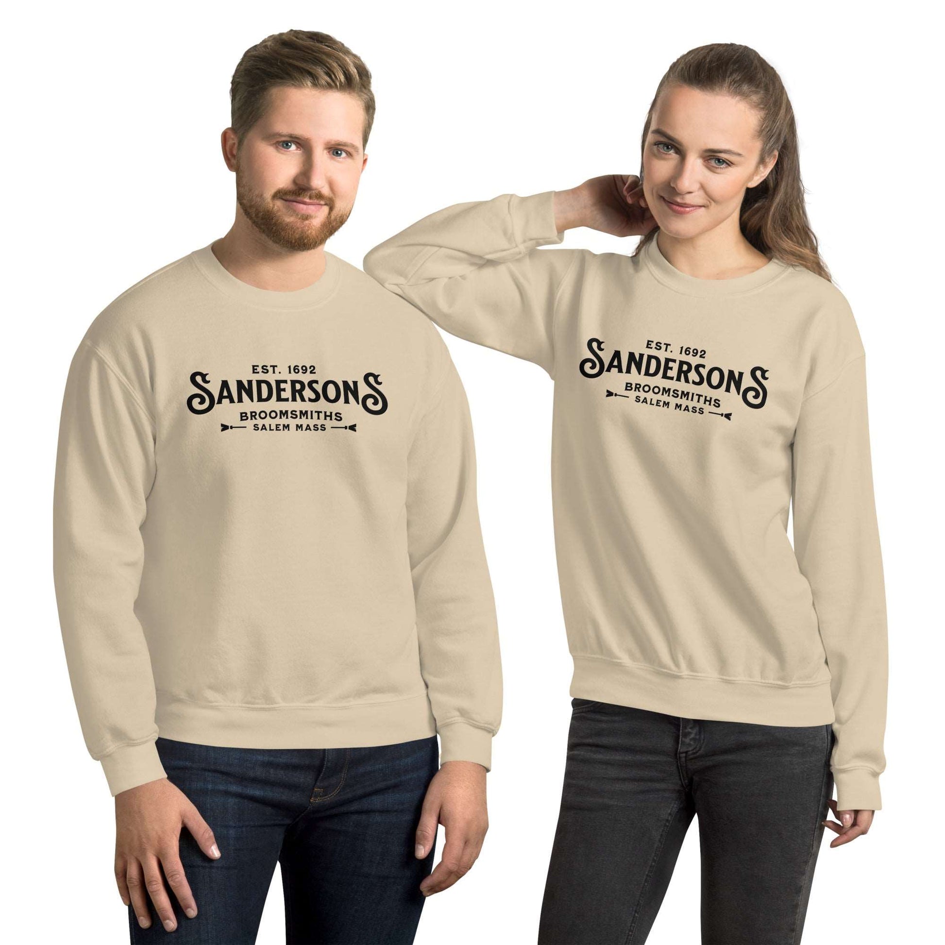 Sandersons Broomsmiths Enchanted Broomstick Shirt - Magical Witchcraft Apparel - Boston Print Co. 